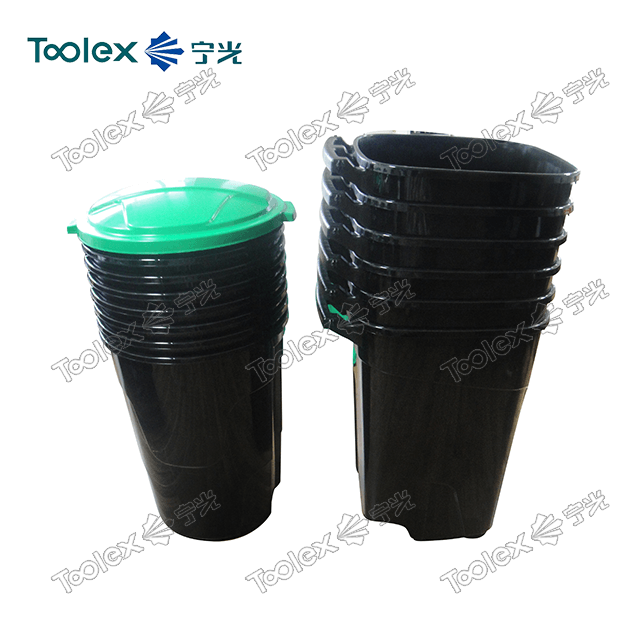 Injection mould for dustbin can