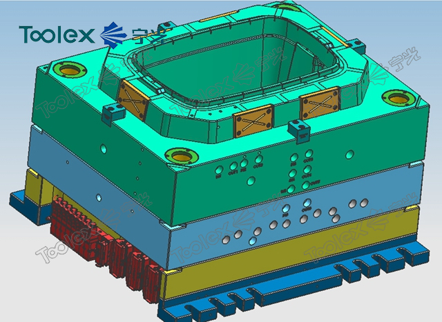 Plastic Storage Box Mould Injection molding