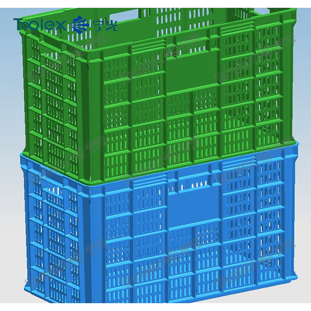 plastic logistics crate and circulation box mould